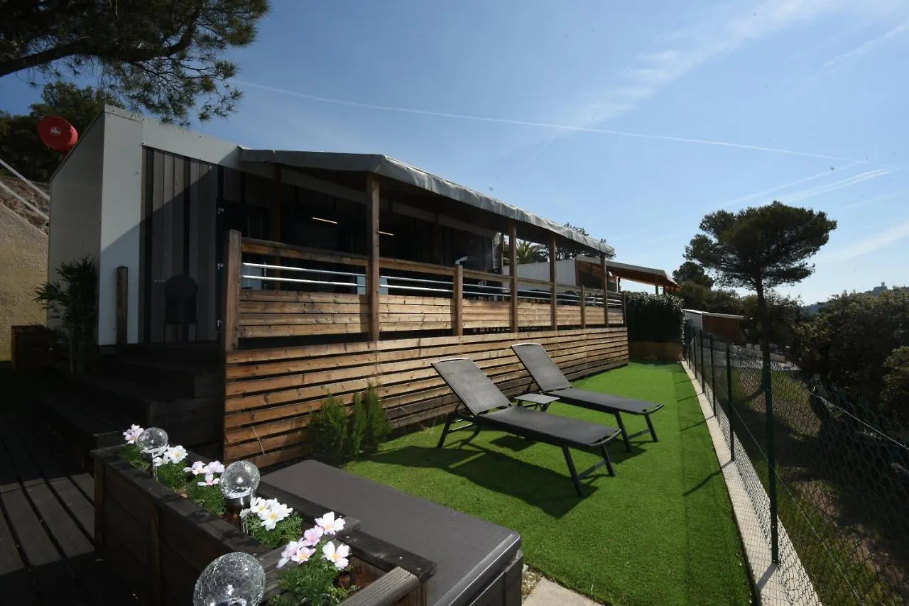 Mobil Home Vue Sur Mer - Racine 03 Saint-Raphael  Campsite Saint-Raphael (Var)